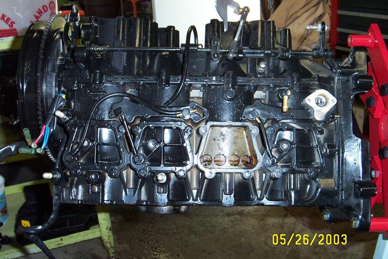 Mirage Jet Boat/Engine Rebuild/MJBE Disassy Oil Pump 1